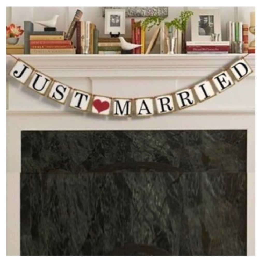 Just Married Banner